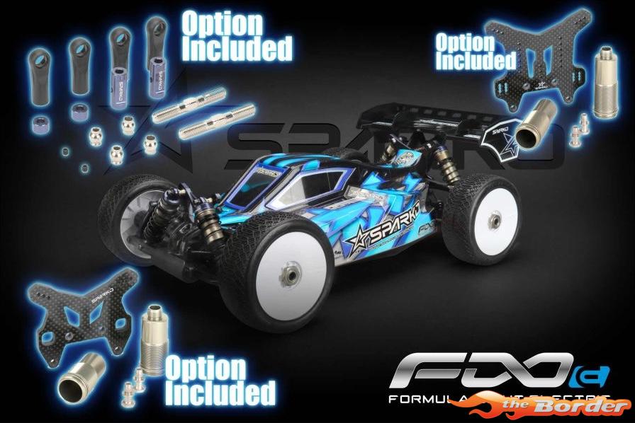 Sparko F8e 2026 1/8 4WD Electric Buggy SPKF80001EB-26 - Afbeelding 4
