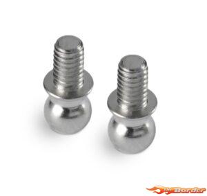 XRAY Anti-Roll Bar Steel Ball End 3.8mm With 2.5x4mm Thread (2) 302434