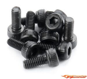 XRAY Hex Screw Socket Head Cap M2.5x6 (10) 908256