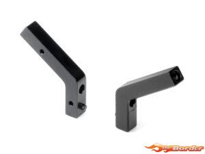 XRAY X4 Alu Shock Holder Rear Fixed For Uni Bulkheads (2) 302978