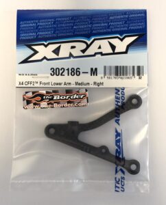 XRAY X4 CFF2 Front Lower Arm - Medium - Right 302186-M