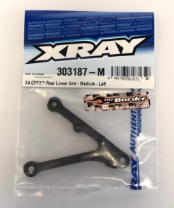 XRAY X4 CFF2 Rear Lower Arm - Medium - Left 303187-M