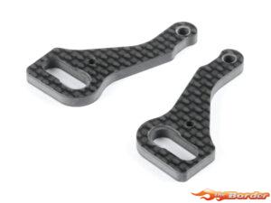XRAY X4 Carbon Front Steering Plate (L+R) 303380
