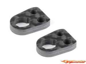 XRAY X4 Carbon Plate Suspension Arm Upstop (2) 302103