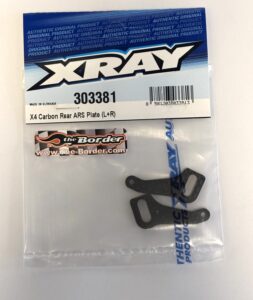 XRAY X4 Carbon Rear Ars Plate (L+R) 303381