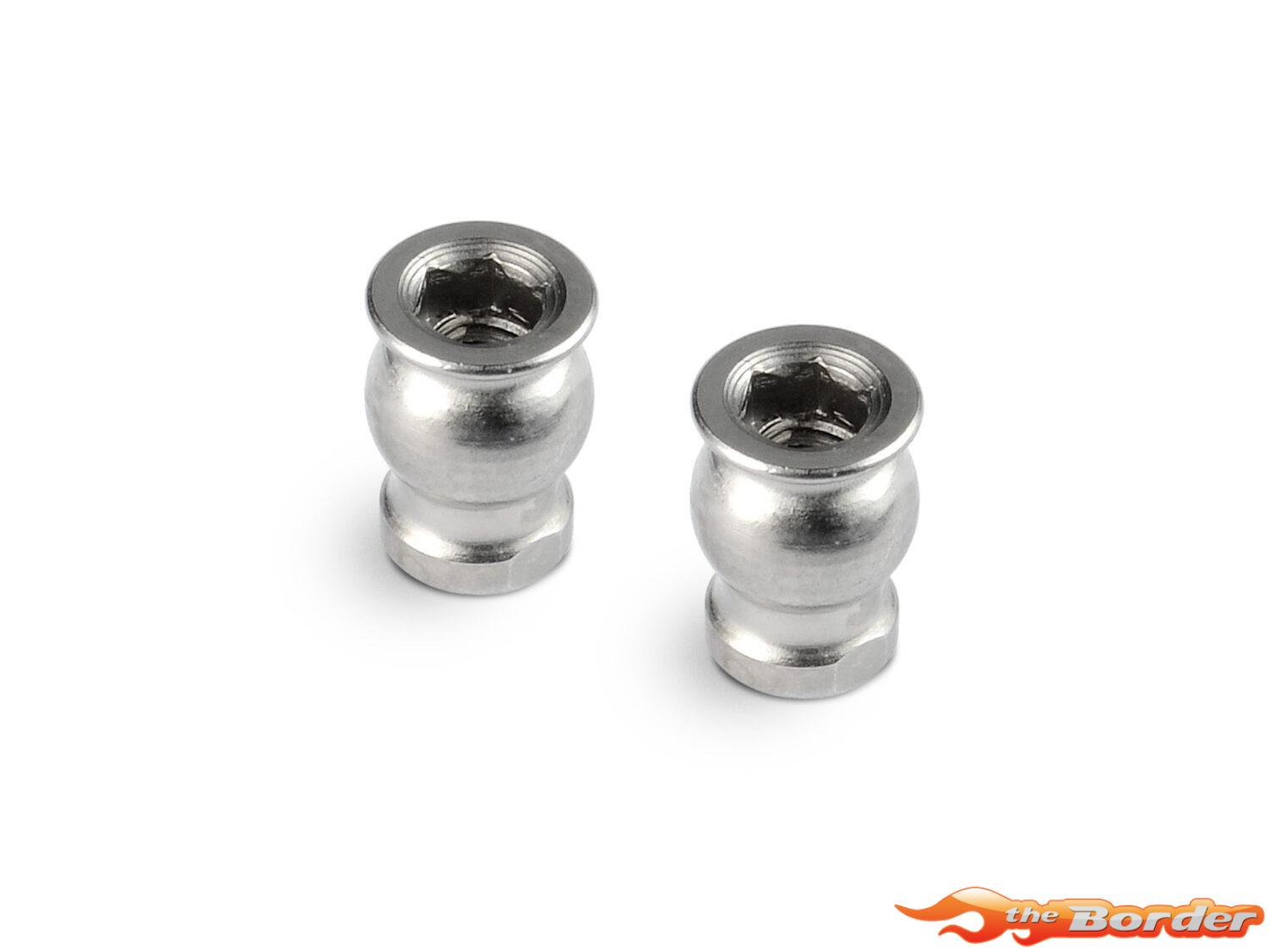 XRAY X4 Pivot Ball 4.9mm With M3X5.5mm Thread - Hudy Spring Steel (2) 303262