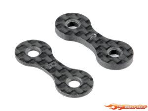XRAY X4 Rear Roll-Center Carbon Spacer 1+2mm (1+1) 302124