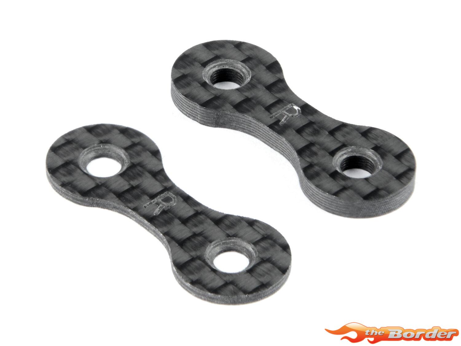 XRAY X4 Rear Roll-Center Carbon Spacer 1+2mm (1+1) 302124