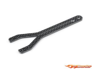 XRAY X4'26 Carbon Upper Deck - Split Front - Open - 2.0mm 301090