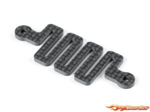 XRAY X8 Carbon Front Upper Wave Brace 346140