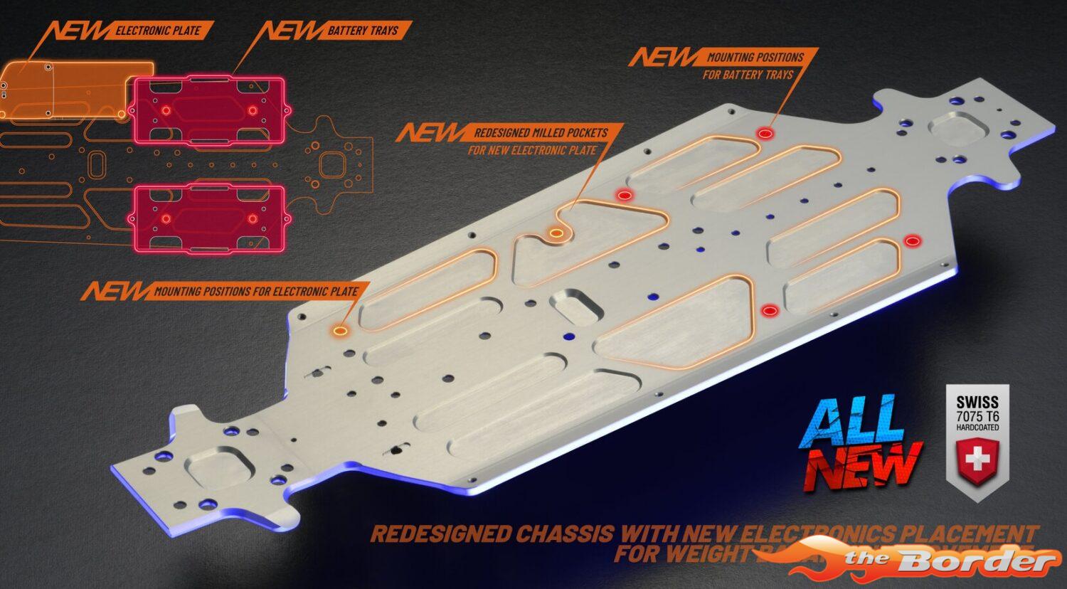 XRAY XB8E 2025 Specs - 1/8 Luxury Electric Offroad Car 350162 - Afbeelding 7
