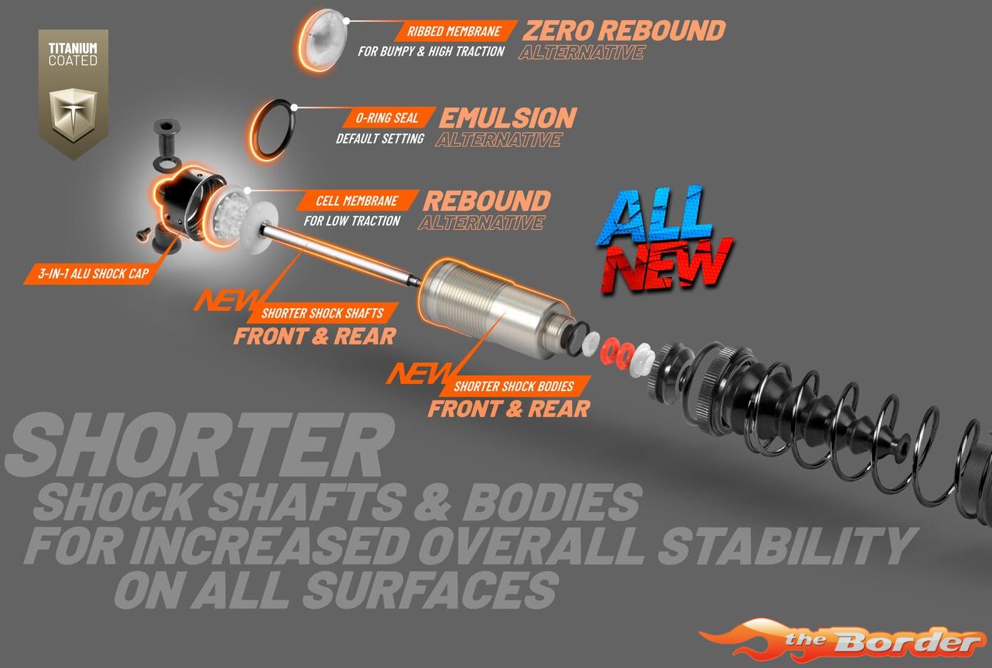 XRAY XB8E 2025 Specs - 1/8 Luxury Electric Offroad Car 350162 - Afbeelding 10