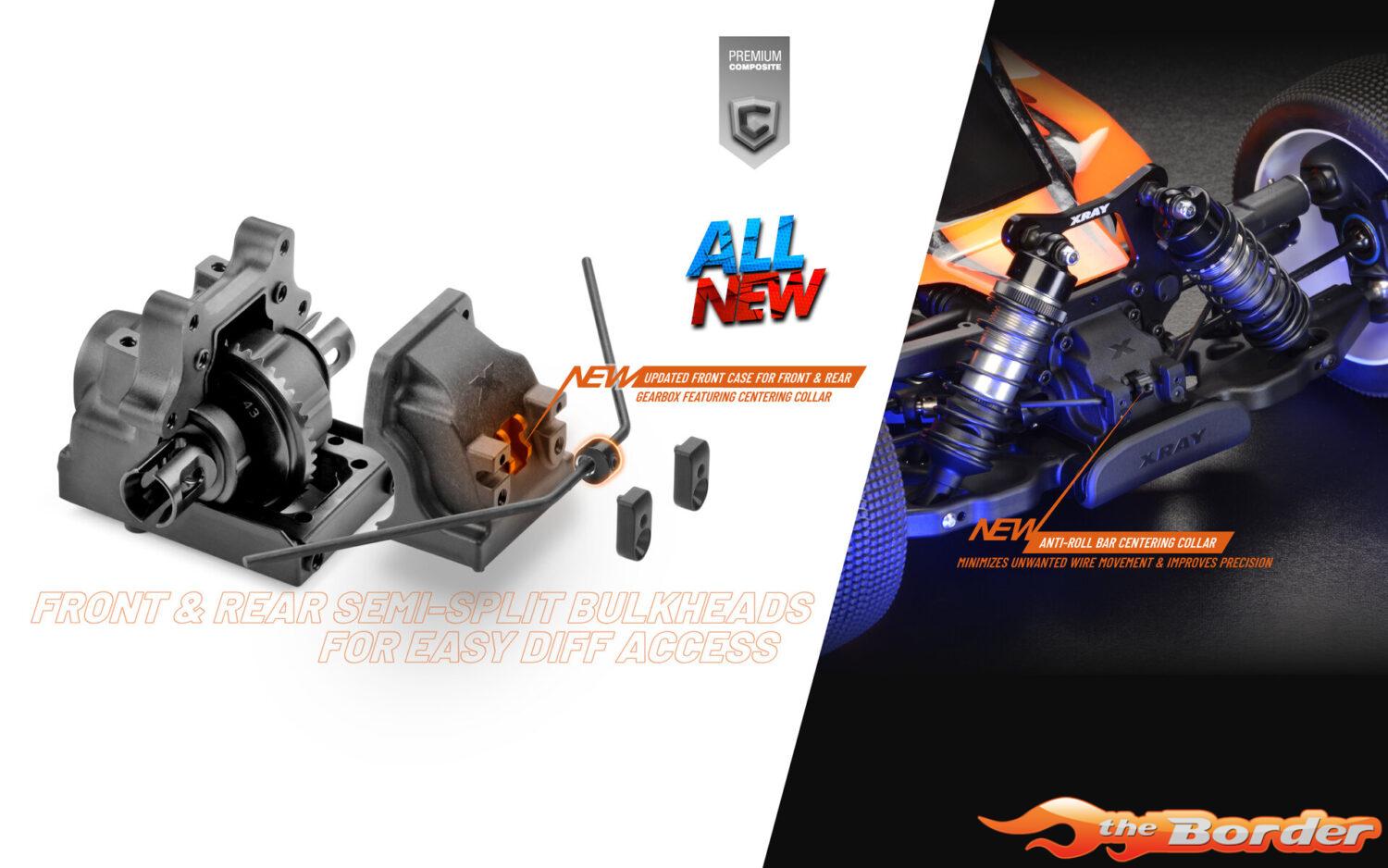 XRAY XB8E 2025 Specs - 1/8 Luxury Electric Offroad Car 350162