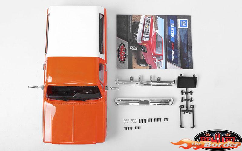 RC4WD Chevrolet Blazer Hard Body Complete Set (Orange) Z-B0146 - Afbeelding 10