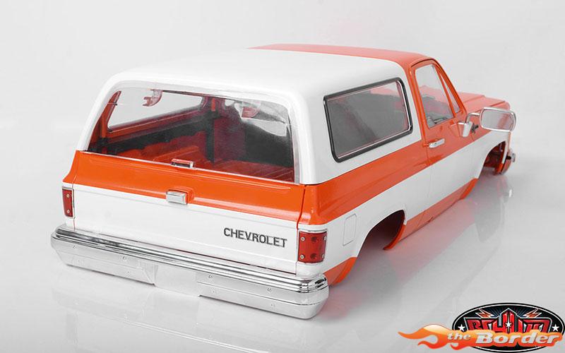 RC4WD Chevrolet Blazer Hard Body Complete Set (Orange) Z-B0146 - Afbeelding 5