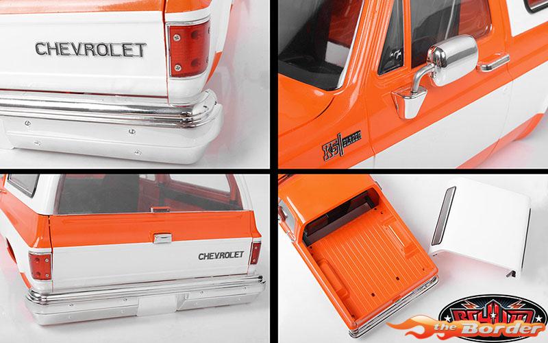 RC4WD Chevrolet Blazer Hard Body Complete Set (Orange) Z-B0146 - Afbeelding 8