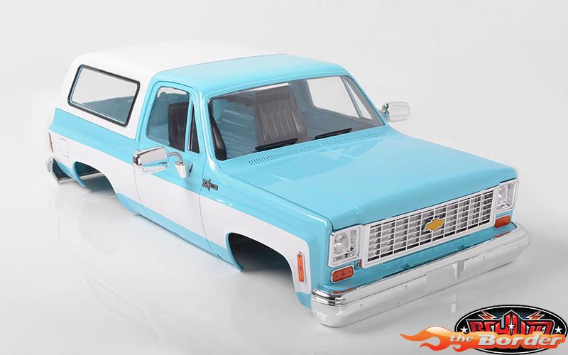 RC4WD Chevrolet Blazer Hard Body Complete Set (Light Blue) Z-B0148 - Afbeelding 2
