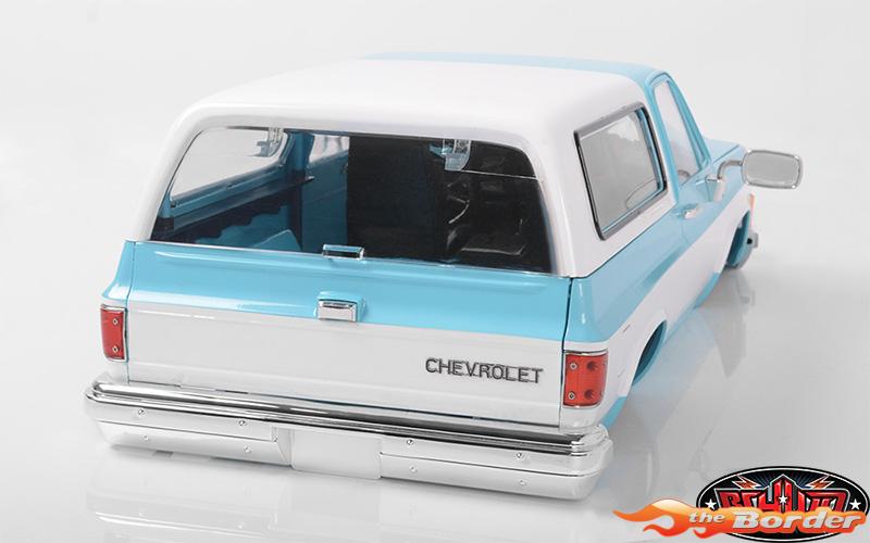 RC4WD Chevrolet Blazer Hard Body Complete Set (Light Blue) Z-B0148 - Afbeelding 3