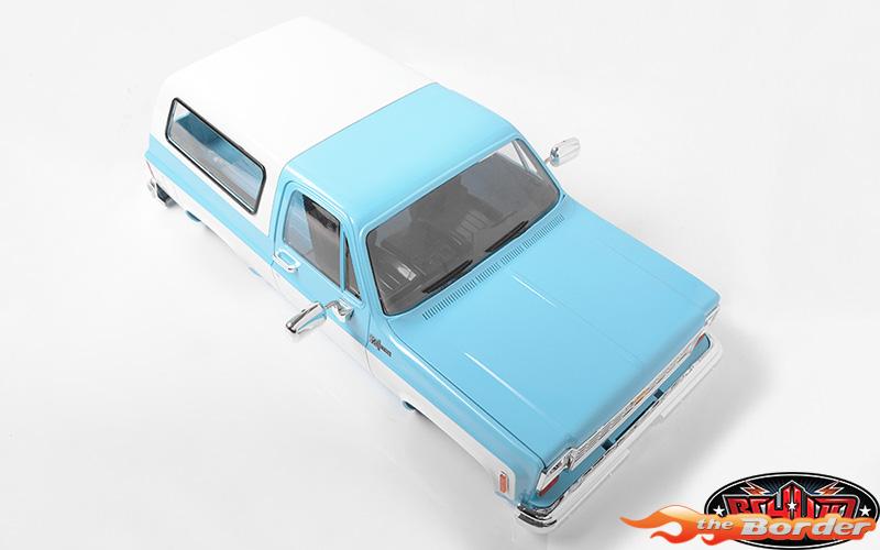 RC4WD Chevrolet Blazer Hard Body Complete Set (Light Blue) Z-B0148 - Afbeelding 4