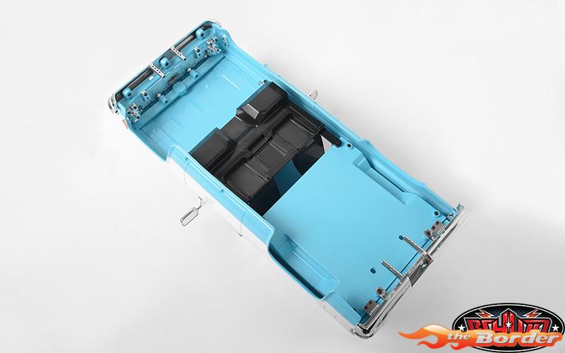RC4WD Chevrolet Blazer Hard Body Complete Set (Light Blue) Z-B0148 - Afbeelding 6
