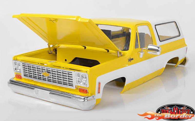 RC4WD Chevrolet Blazer Hard Body Complete Set (Yellow) Z-B0152 - Afbeelding 10