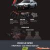 Kyosho Fazer D2 Toyota Sprinter Trueno AE86 White 1/10 Drift Readyset 34501B - Afbeelding 27
