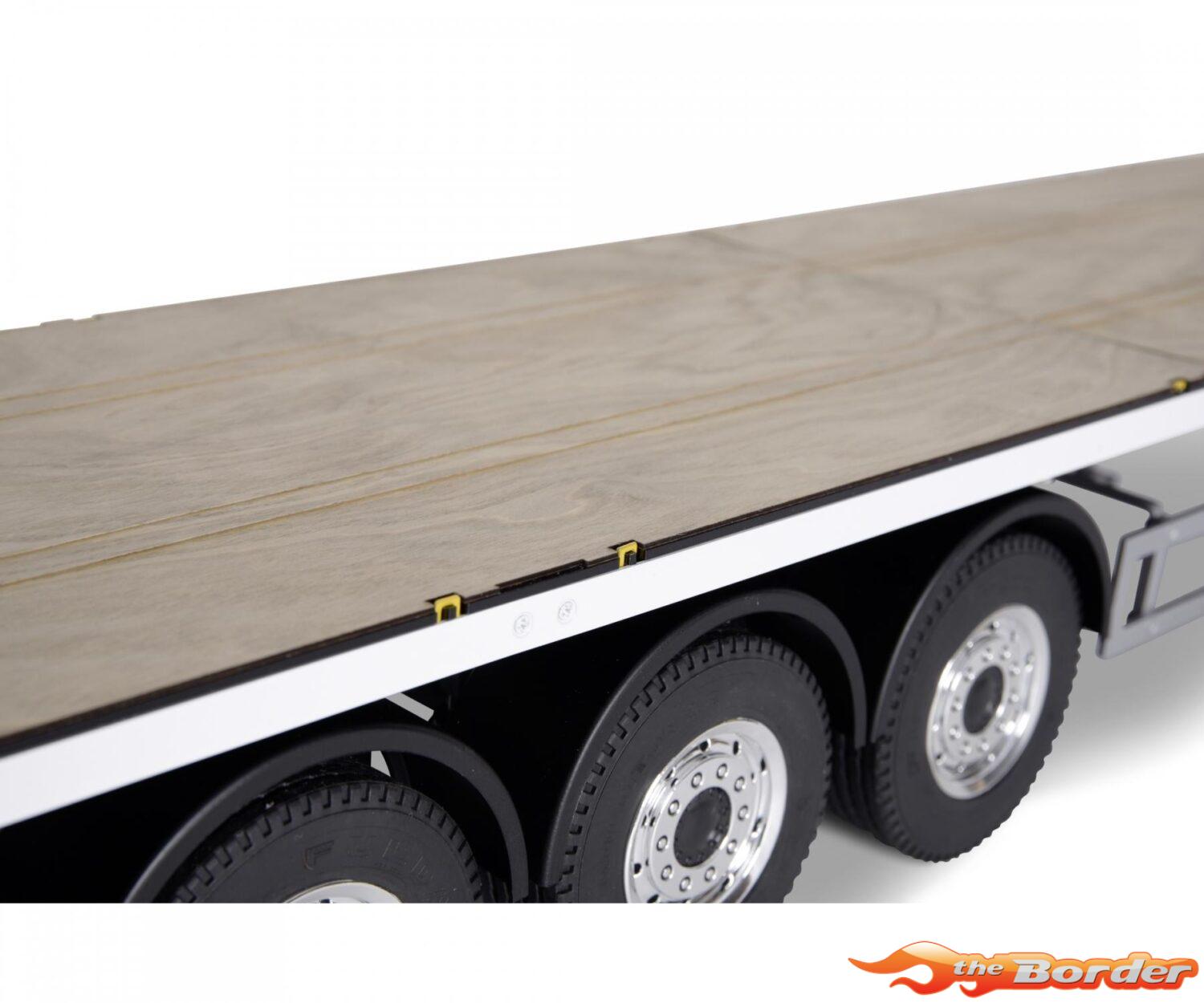 Carson 3-Axle Flatbed Trailer Chassis Ver.III 907650 - Afbeelding 4
