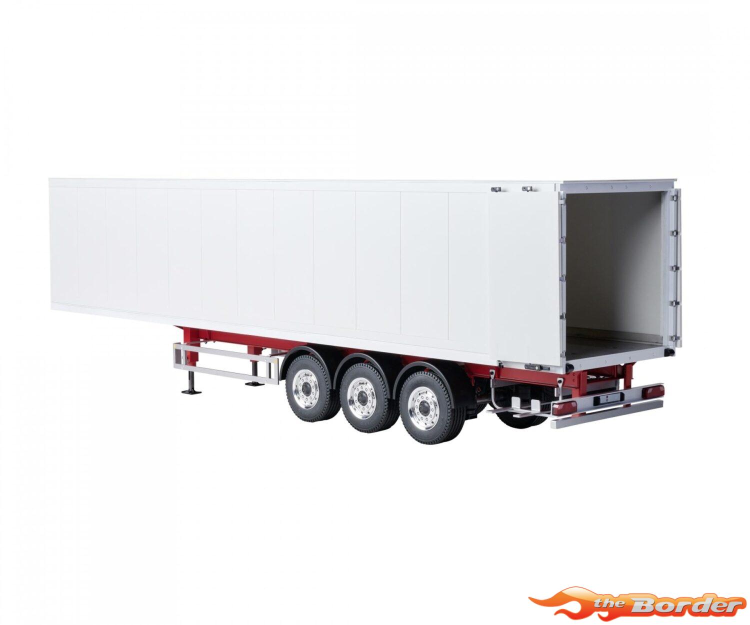 Carson 1/14 3-Axle Semi-Trailer Ver.III White 907792 - Afbeelding 3