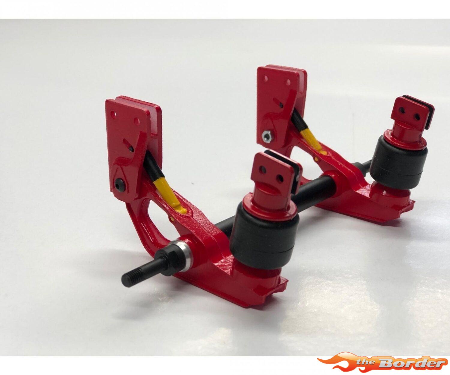 Carson 1/14 3-Axle Stanchion Trailer New Susp. 907629 - Afbeelding 7