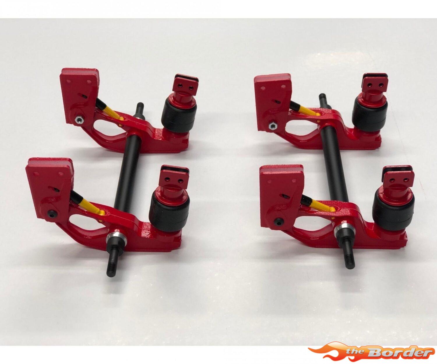 Carson 1/14 3-Axle Stanchion Trailer New Susp. 907629 - Afbeelding 8