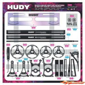 Hudy Complete Set of Set-up Tools - For 1/8 On-road Cars 108051