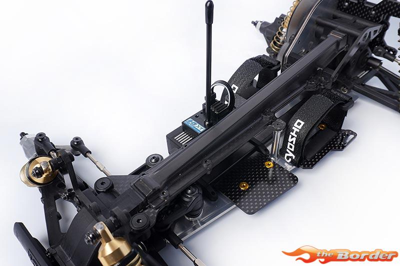 Koswork Carbon Radio Plate/Tray/Upper Deck 2.0mm for Kyosho Optima Mid 2022 KOS04322 - Afbeelding 4