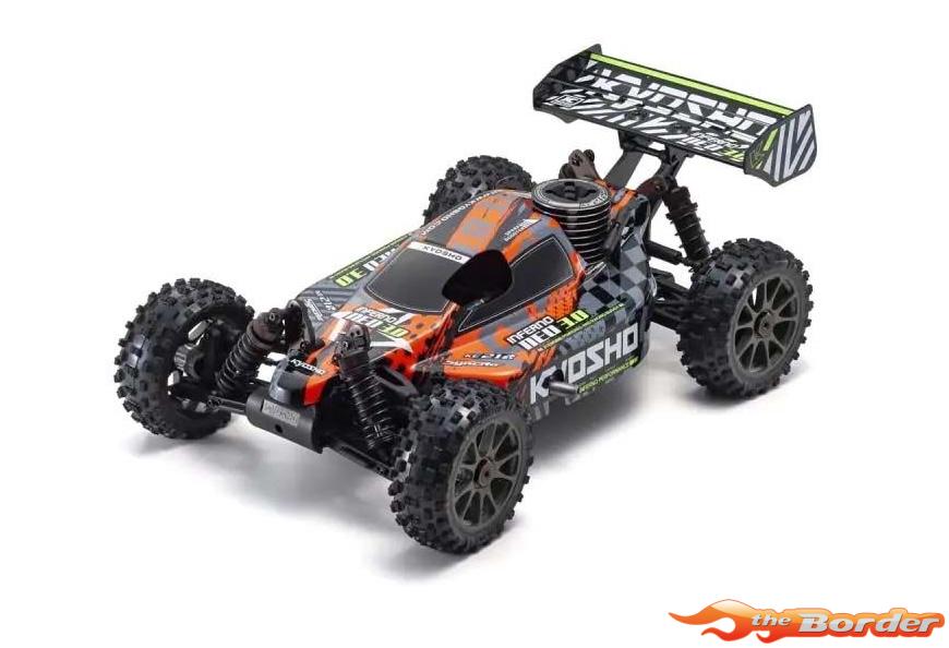 Kyosho Inferno Neo 3.0 Nitro Readyset T5 Red 1/8 4WD Buggy RTR 33012T5B - Afbeelding 3