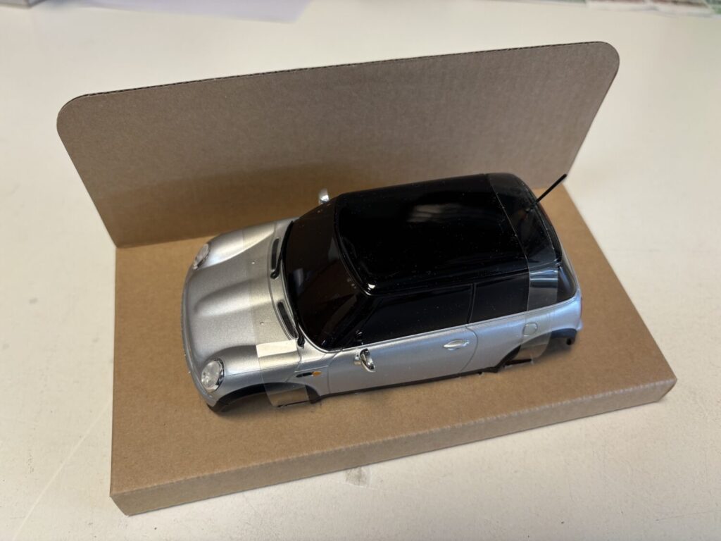 Mini-Power Mini Cooper Body Silver voor Mini-Z (HM 94mm) MINP1000