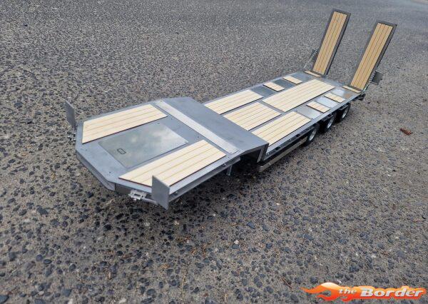 FM Electric 3Axle Diep lader met oprijplaten(Bouwdoos) 1/14 - Afbeelding 3