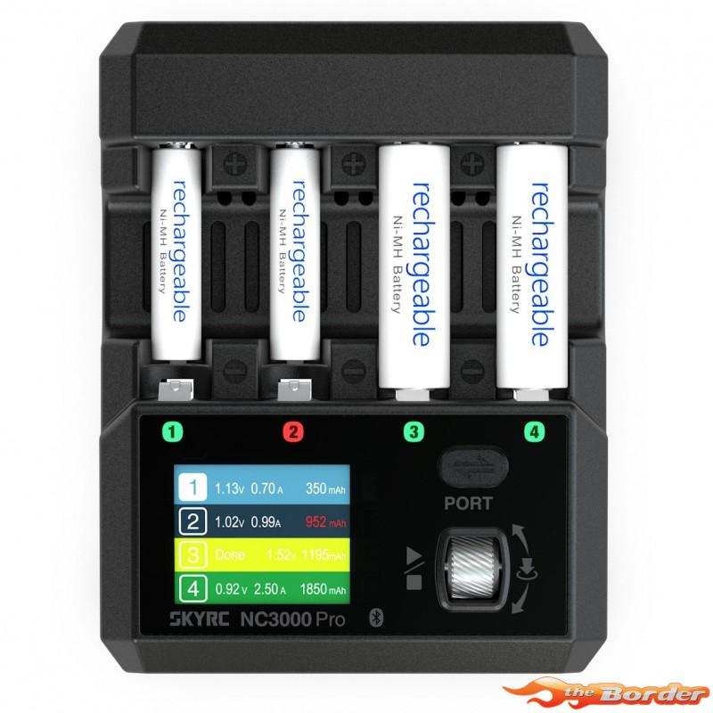 SkyRC NC3000 Pro NiMH/NiCD AA/AAA 4x Battery Charger 100209 - Afbeelding 3