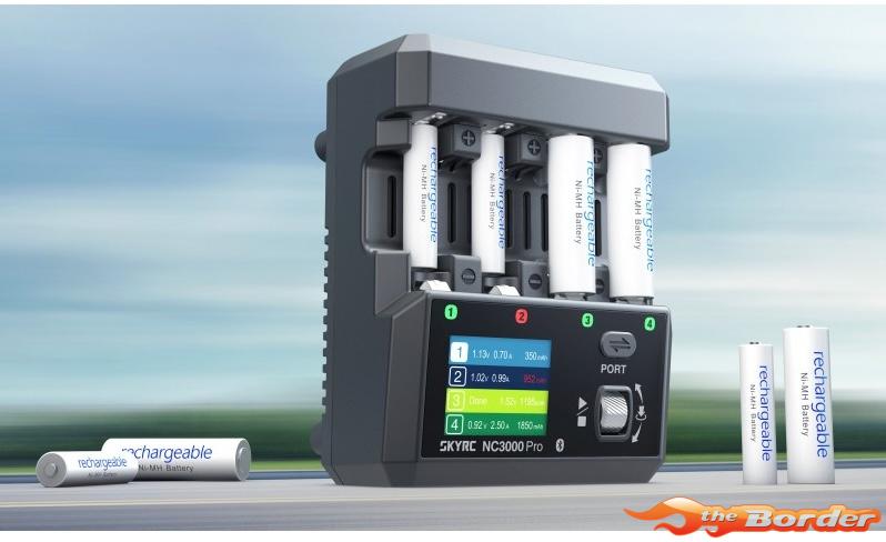 SkyRC NC3000 Pro NiMH/NiCD AA/AAA 4x Battery Charger 100209 - Afbeelding 5