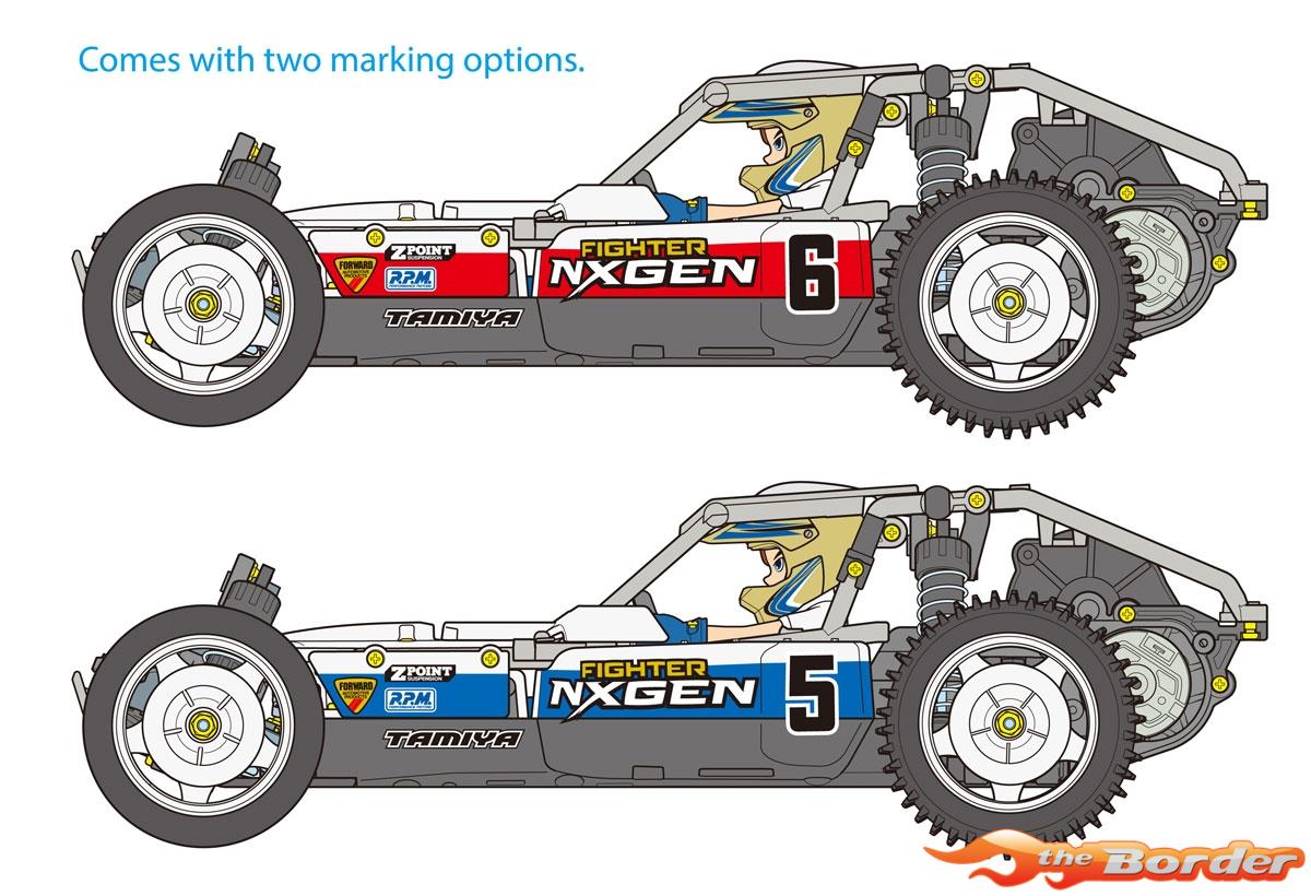 Tamiya Fighter NXGEN DT-04 2WD Buggy Kit 58741 - Afbeelding 7