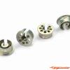 XRAY Alu Shock Spring Retaining Collar -6Mm (4) 368027