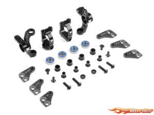XRAY Alu Steering Blocks & 7° C-Hubs - Lightweight - Set 360901