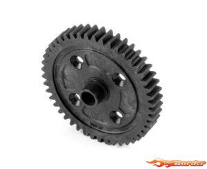 XRAY Composite Center Diff Spur Gear With Moulded-In Steel Bushing 46T - Graphite 344946-G