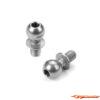 XRAY Hard Steel Ball End 5.4Mm With Thread 4Mm - Nickel Coated (2) 362654