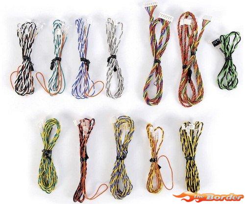 Tamiya MFC-01/03 LED-/kabelset compleet 9400042
