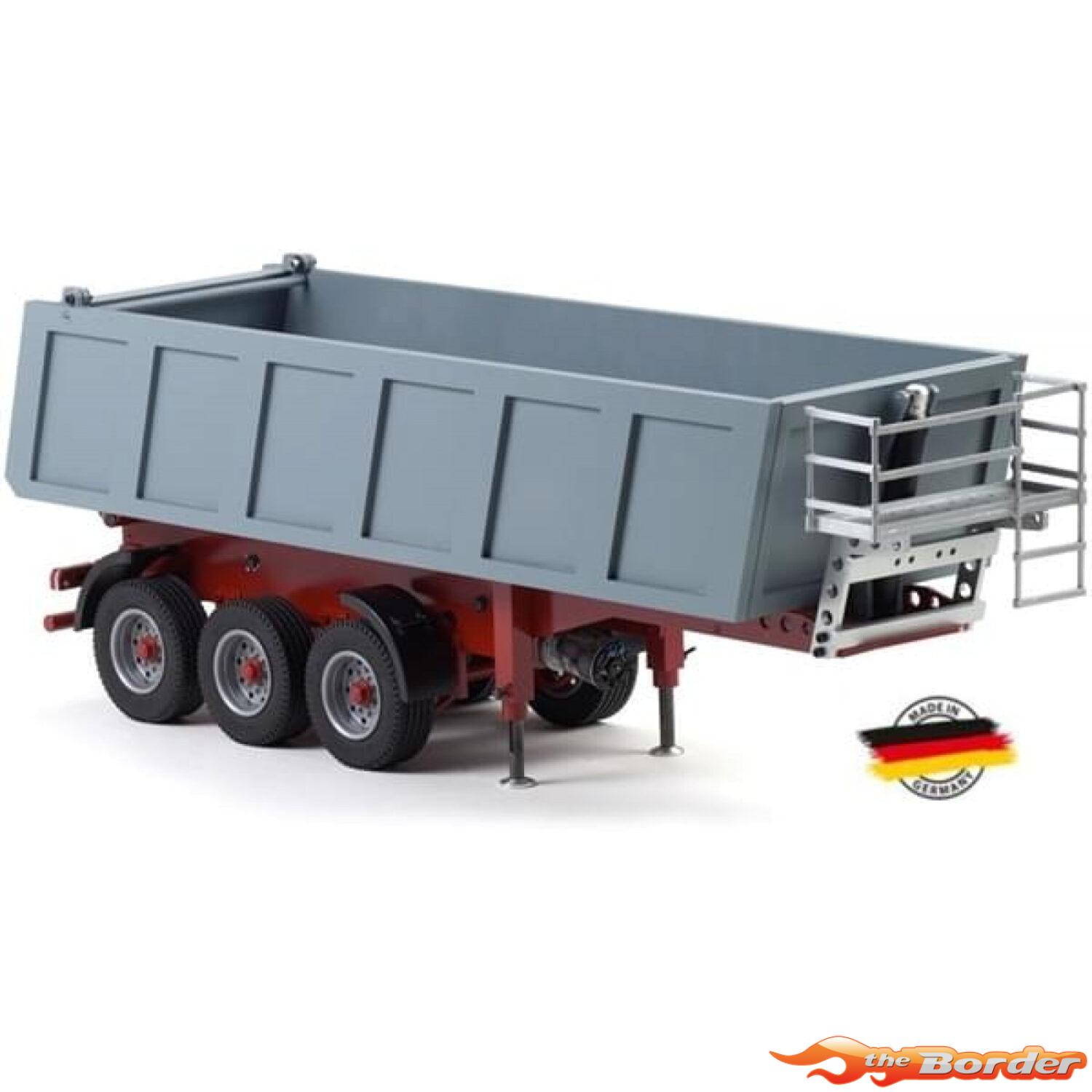 Carson 1/14 Dump Trailer 2/3 Axle 907050 - Afbeelding 2