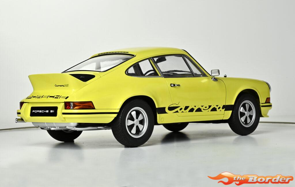 IXO Collections 1/8 Porsche 911 Carrera RS 2.7 Yellow - Afbeelding 3