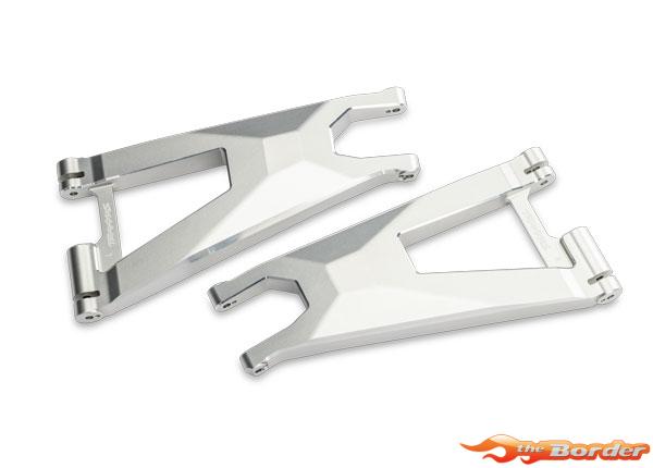 Traxxas Suspension Arm, Lower (Left And Right, Front) (6061-T6 Aluminum, Silver-Anodized) 10930X-SLVR