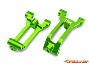 Traxxas Caster Blocks (C-Hubs), 6061-T6 Aluminum (Green-Anodized), Left & Right 10932-GRN