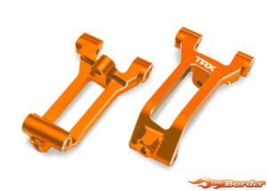 Traxxas Caster Blocks (C-Hubs), 6061-T6 Aluminum (Orange-Anodized), Left & Right 10932-ORNG