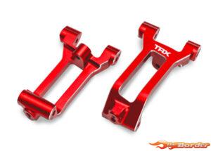 Traxxas Caster Blocks (C-Hubs), 6061-T6 Aluminum (Red-Anodized), Left & Right 10932-RED