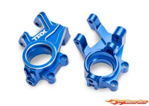 Traxxas Steering Blocks, 6061-T6 Aluminum (Blue-Anodized) (Left & Right) 10936-BLUE